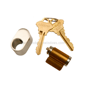 Hinged Patio Door Keyed Lock