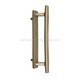 Gliding Patio Door Handle, Silver Satin Finish