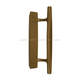 Gliding Patio Door Handle, Stone Color