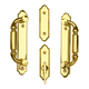 Gliding Patio Door Hardware - Complete Trim Set