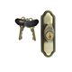 Gliding Door Exterior Keyed Lock