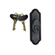 Gliding Door Exterior Keyed Lock