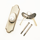 Gliding Door Exterior Keyed Lock