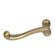 Hinged Patio Door Lever Handle, Antique Brass