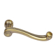 Hinged Patio Door Lever Handle, Antique Brass