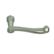 Hinged Patio Door Lever Handle, Satin Nickel
