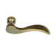 Hinged Patio Door Lever Handle, Antique Brass