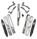 Hinged Patio Door Hardware - Complete Trim Set