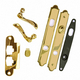 Hinged Patio Door Hardware - Interior Trim Set