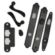 Hinged Patio Door Hardware - Interior Trim Set