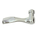 Hinged Patio Door Lever Handle, Polished Chrome