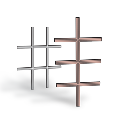 400 Series Gliding Removable Wood Grilles