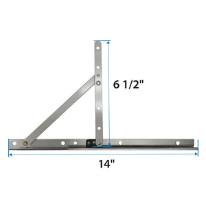 100 Series Awning Window Corrosion Resistant Hinge Kit