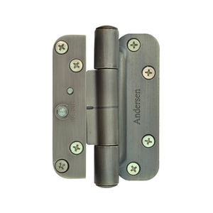 Right Hinge - Distressed Nickel