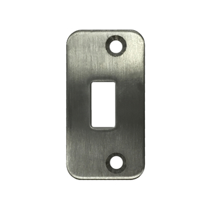 Global Door Controls 10 In Flush Bolt With 1 8 In Offset In Aluminum Th1100 Fb1 Al The Home Depot