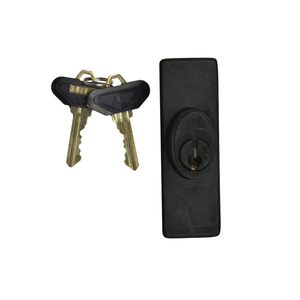 Anvers Black (Matte) Lock Assembly with Keys Image