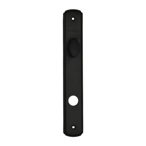 Newbury Black (Matte) Interior Active Escutcheon Plate Image