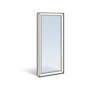 White Casement Sash Size CN14 - 1337828