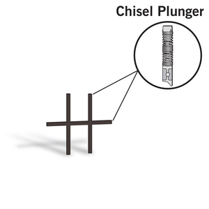 Dark Bronze Chisel Plunger Grille 9072174