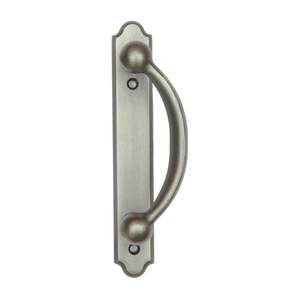 Distressed Nickel Gliding Patio Door Handle