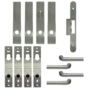 FSB 1075 Double Trim Set Satin non Keyed