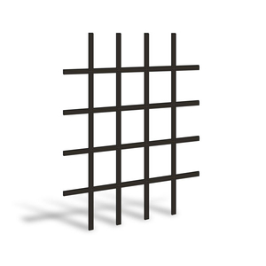 Dark Bronze Colonial Grille 9134584 Dark Bronze Colonial Grille 9134584