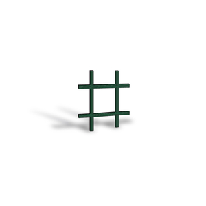 Forest Green Exterior Prairie Style Grille 9040127
