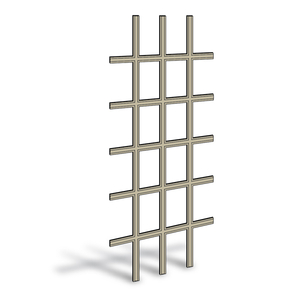 200 Series Narroline® Gliding Patio Door Grille 0910226