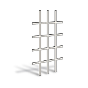 200 Series Narroline® Gliding Patio Door Removable Interior Grille