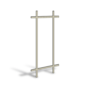 Patio Door Canvas Prairie Style Grille 3x5