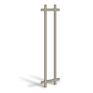Patio Door Sandtone Prairie Grille 2x6