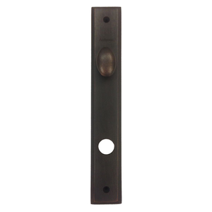Hinged Patio Door Escutcheon Plate