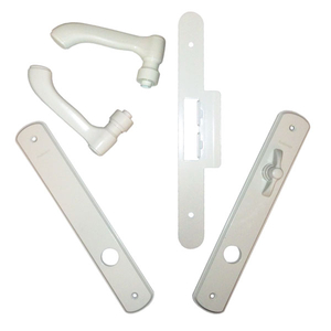 Albany Double Door Interior Trim Set in White
