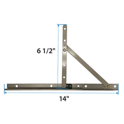 100 Series Awning Window Hinge Kit