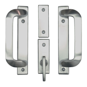 Andersen Gliding Patio Door Satin Nickel Anvers Trim Set Part Number 2565541
