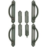 Gliding Patio Door Hardware - Complete Trim Set