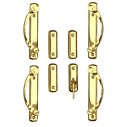 Gliding Patio Door Hardware - Complete Trim Set