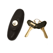 Gliding Patio Door Exterior Keyed Lock