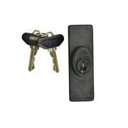 Gliding Patio Door Exterior Keyed Lock