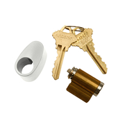 Hinged Patio Door Keyed Lock Assembly