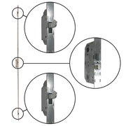 A-Series Hinged Door Active Panel 3-Point HCR Lock Mechanism
