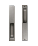 Satin Nickel Flush Mount Passive Handle 9165969 Image