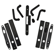 Anvers Black (Matte) Double Door Complete Trim Set 9214451 Anvers Black (Matte) Double Door Complete Trim Set 9214451 Image