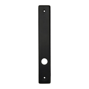 Anvers Black (Matte) Interior Passive Escutcheon Plate 9214467 Image