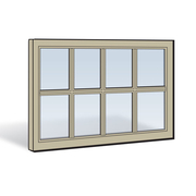 Sandtone Sash for 400 Series Awning Windows 0608498 Andersen 400 Series Sandtone Awning Sash Part Number 0608498