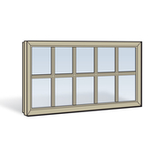 Sandtone Sash for 400 Series Awning Windows 0608477 Andersen 400 Series Sandtone Awning Sash Part Number 0608477