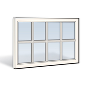 White Sash for 400 Series Awning Windows 1507321 Andersen 400 Series White Awning Sash Part Number 1507321