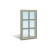 Gliding Window Stationary Sash