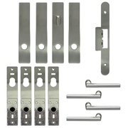 FSB 1035 AP PA 2-Panel Door No Key Satin
