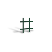 Forest Green Exterior Prairie Style Grille 9040127